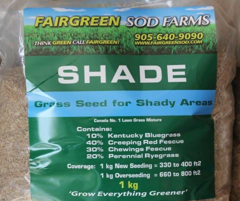 Fairgreen Sod Farms Shade Grass Seed